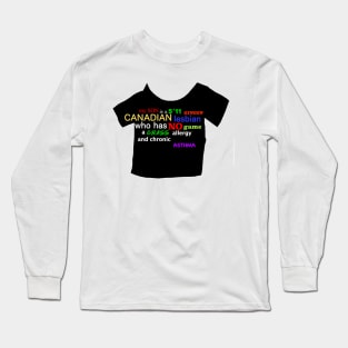 t shit Long Sleeve T-Shirt